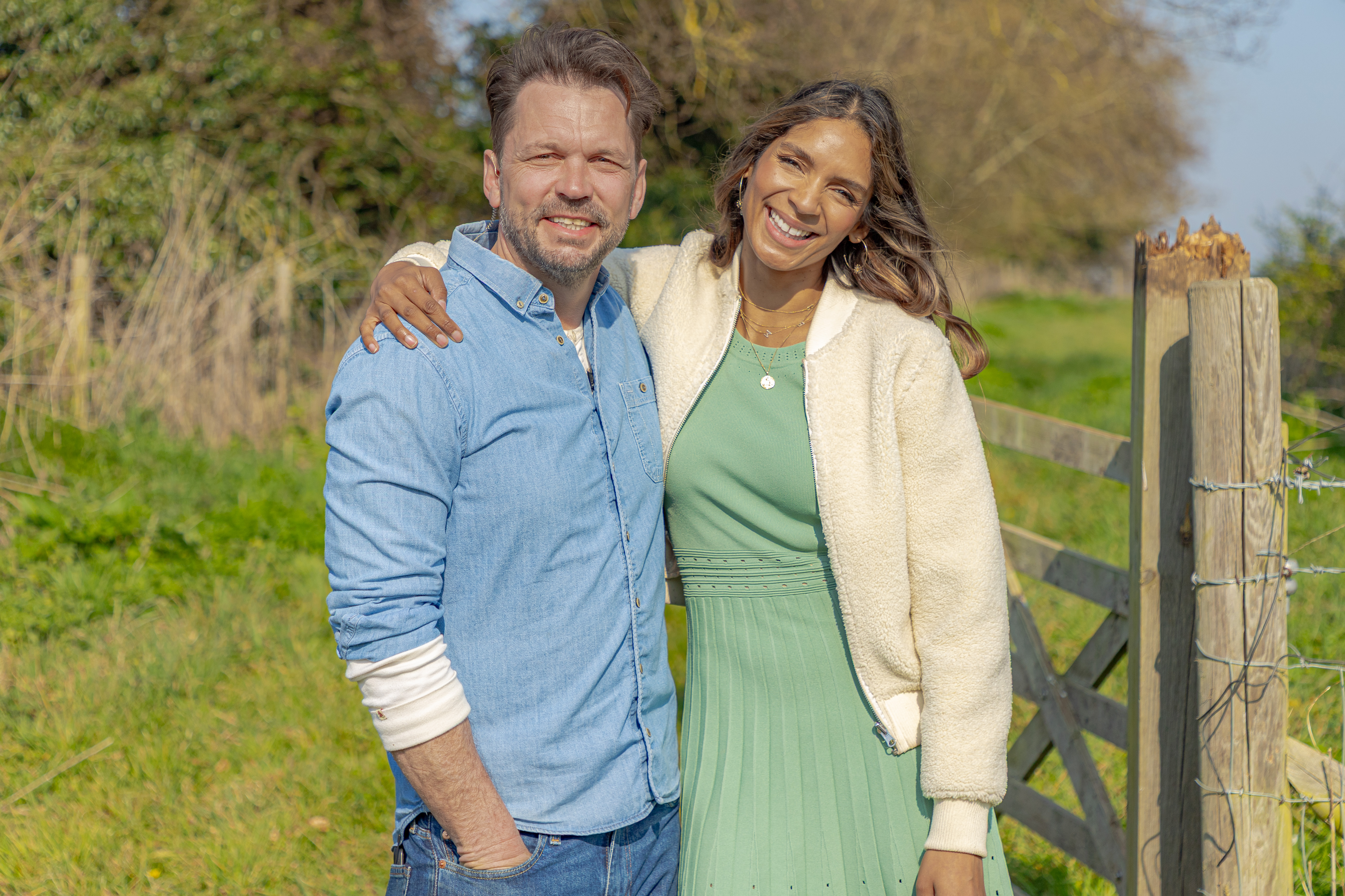 Photo of Jimmy and Shivi from Rock Oyster Media's *Farmhouse Breakfast*.